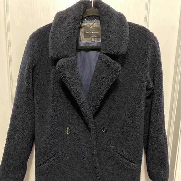 Lucky Brand Jackets & Blazers - Luck Brand Sherpa Teddy coat oversize jacket